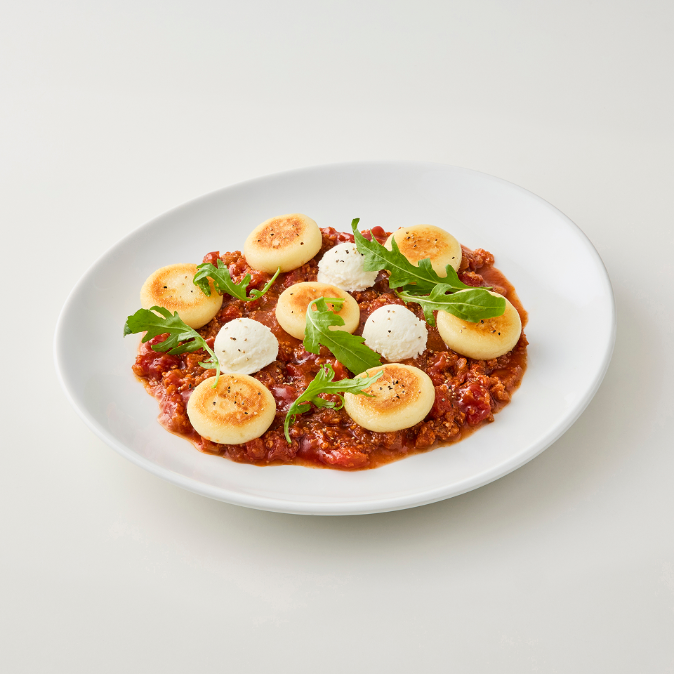 Ricotta Arrabbiata Gnocchi